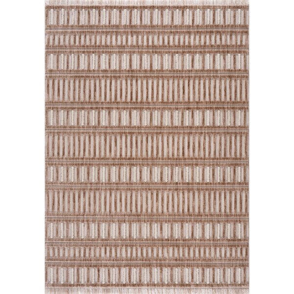 Rlm Distribution 1 ft. 10 in. x 3 ft. Chelsea Yeager Rectangle Accent Rug, Brown HO3661438 - main